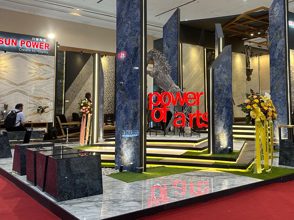 SUN POWER GET BEST BOOTH DESIGN & INNOVATIVE PRODUCT AT KERAMIKA 2023