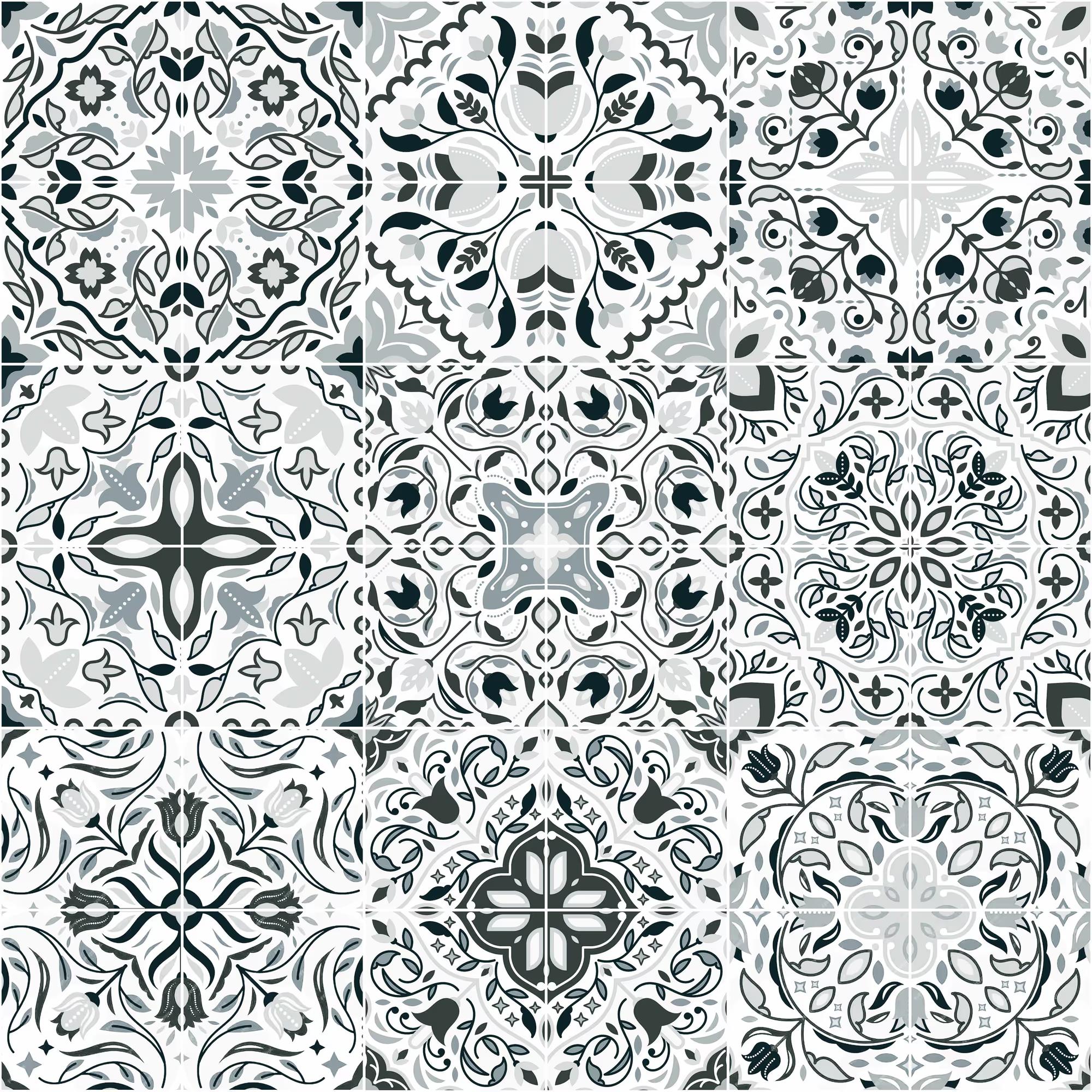 Tile Face  Heritage Gris MC663350
