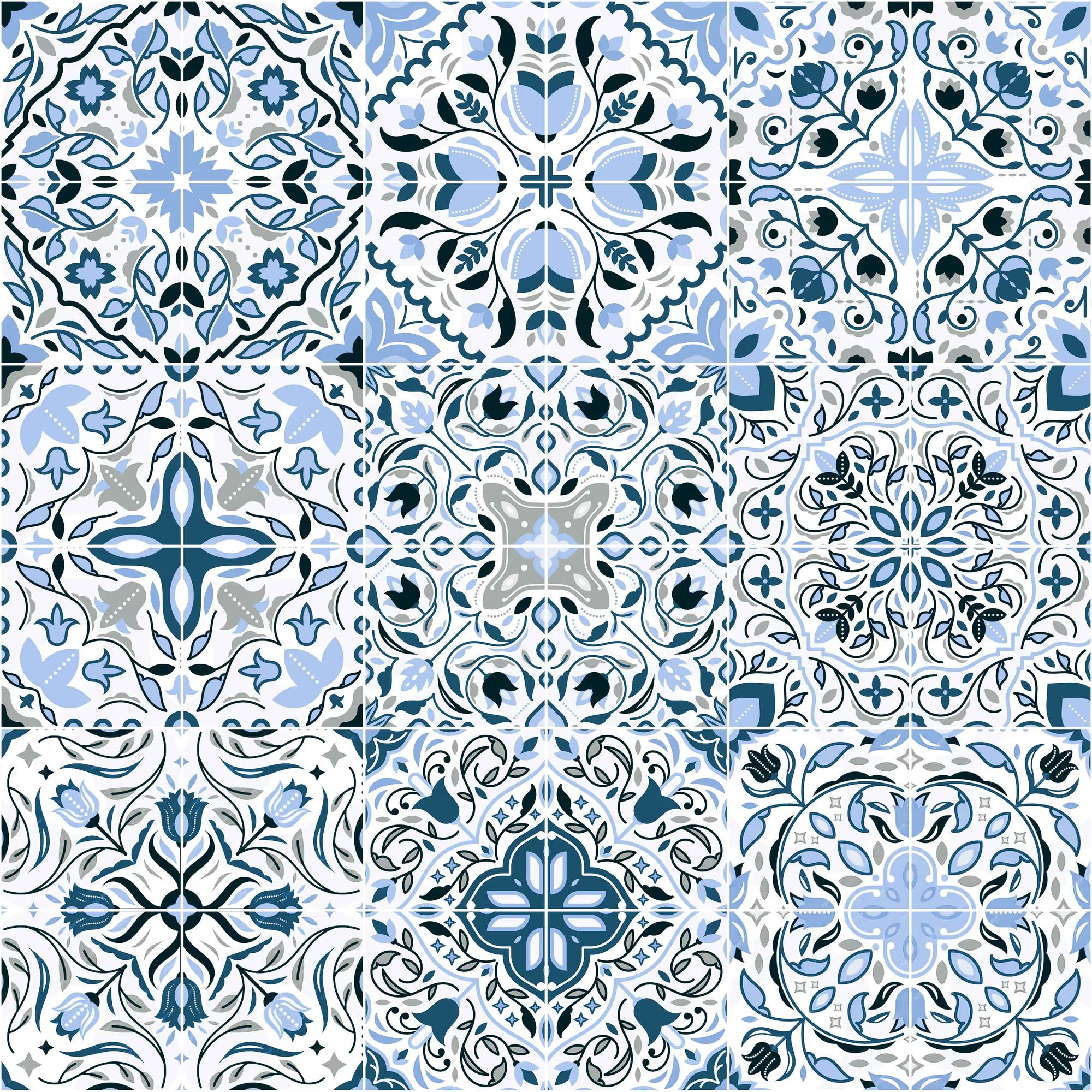 Tile Face  Heritage Blue MC663348