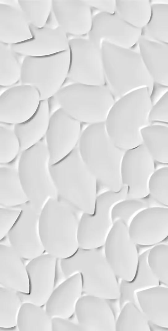 Tile Face  Cordate Bianca G302006