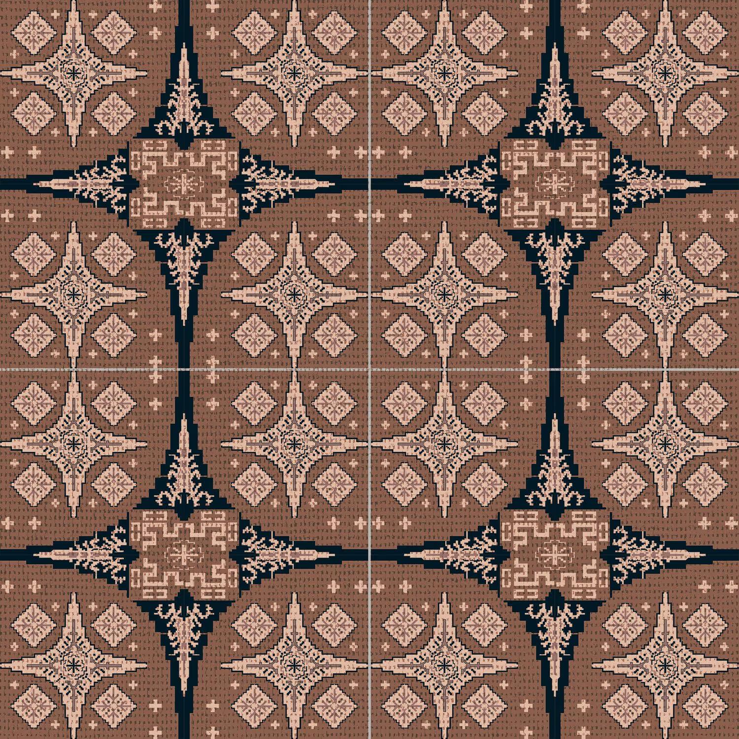 Tile Face  Tenun Gringsing TENUN GRINGSING 60X60